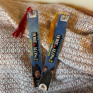 Home Alone 2 VHS Bookmarks with Tassels